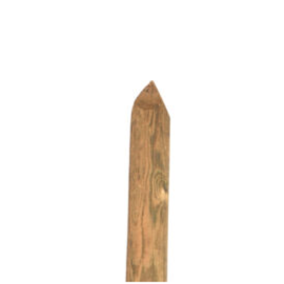 Woodfarm Strainer 2.1m x 175-225mm NSAI Tanilised brown