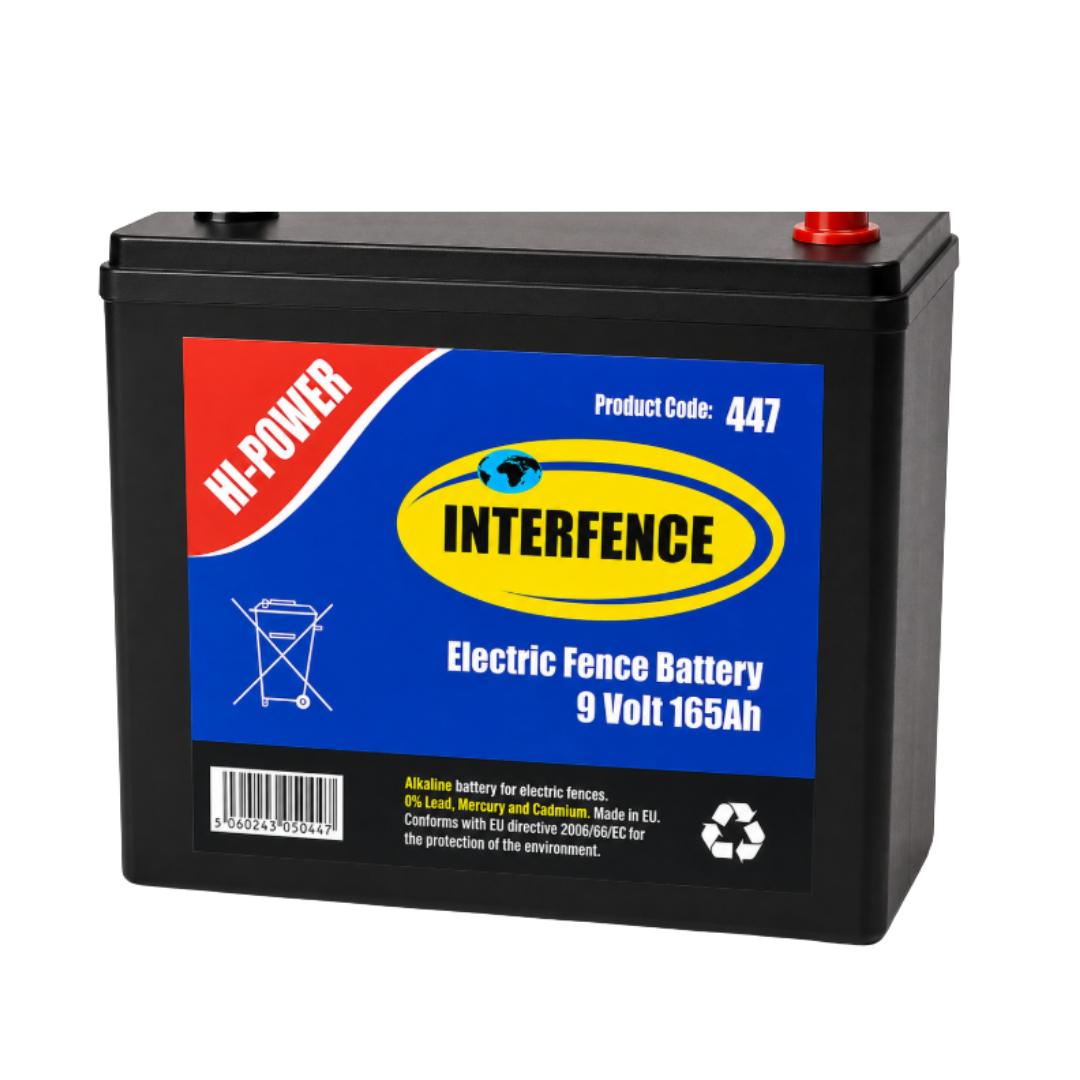 9V 165AH Fencing Battery 
