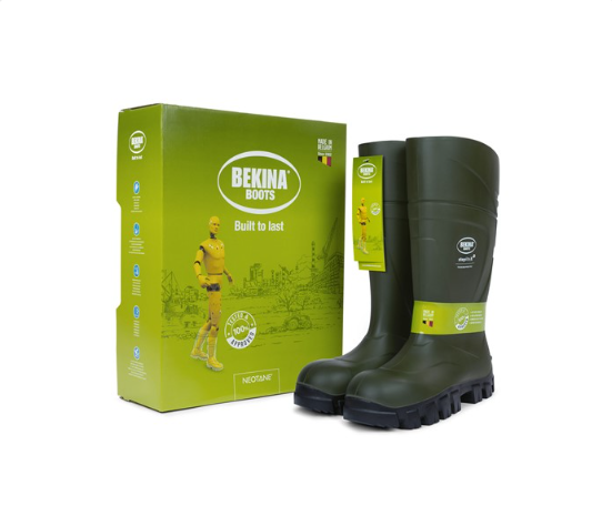 Size 4 Bekina Steel toe