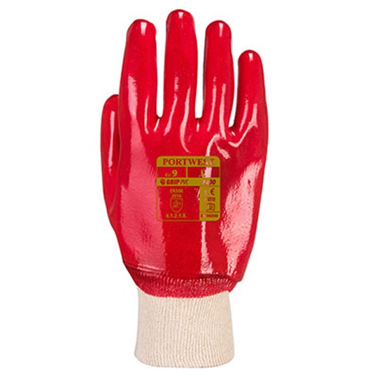 A400 PVC Knotwriat Glove XL