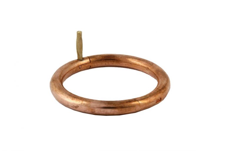 Copper Bull Ring 2.75 Inch - Safer Bull Handling