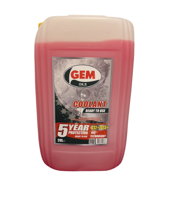 Coolant Fluid 20L - Ready To Use 5 Year