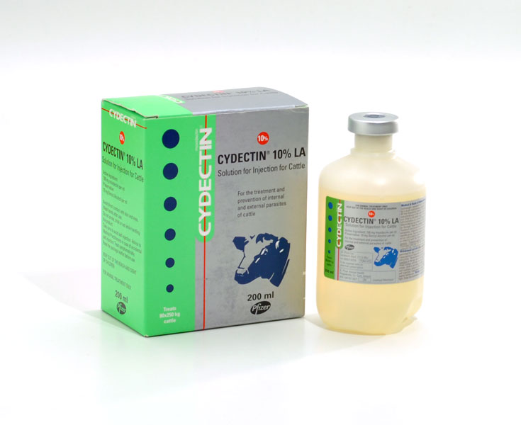Cydectin Cattle Inj 10% LA 50ml
