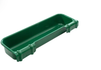 Green Plastic Hanging Feed Trough 4Ft