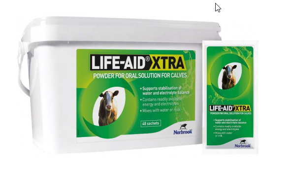 Life Aid Xtra | Calf Oral Rehydration & Electrolyte Support