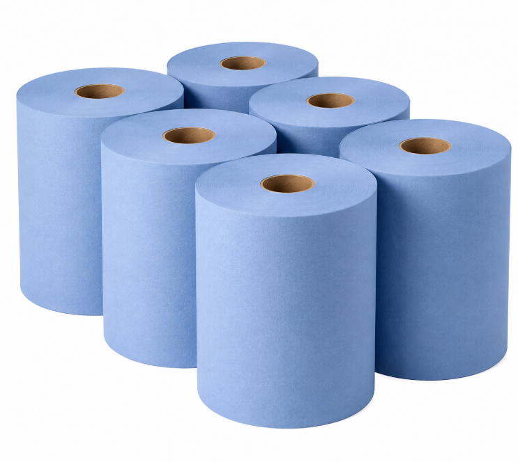 Blue paper 6 pack