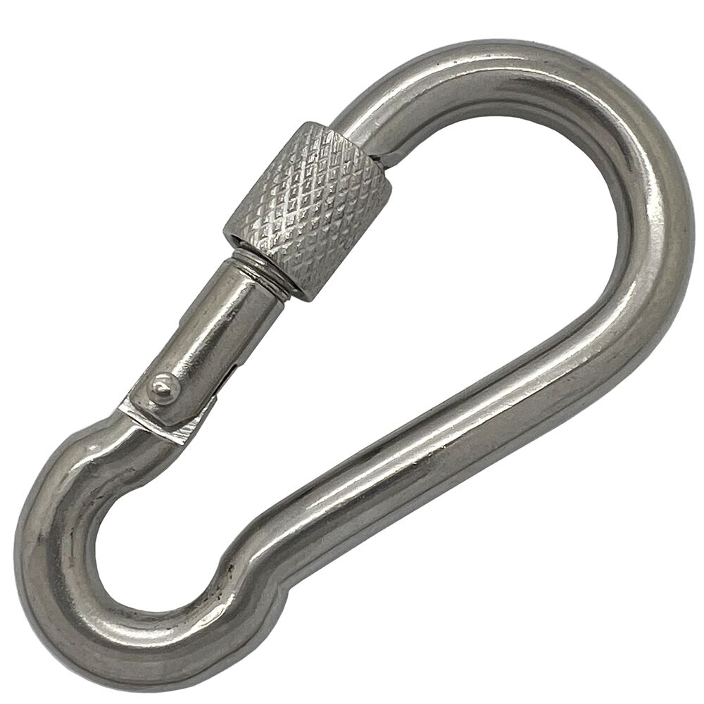 SS Spring Hook with lock - Farm Essential