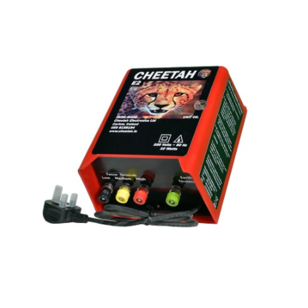 Cheetah E2 Mains Fencer 50 acres
