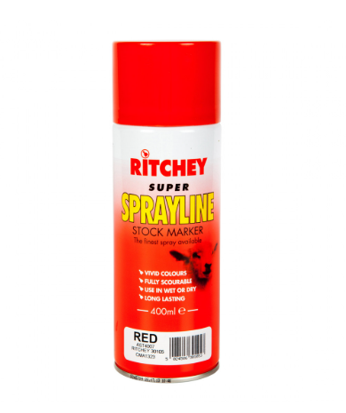 RITCHEY SUPER SPRAYLINE STOCK MARKER RED