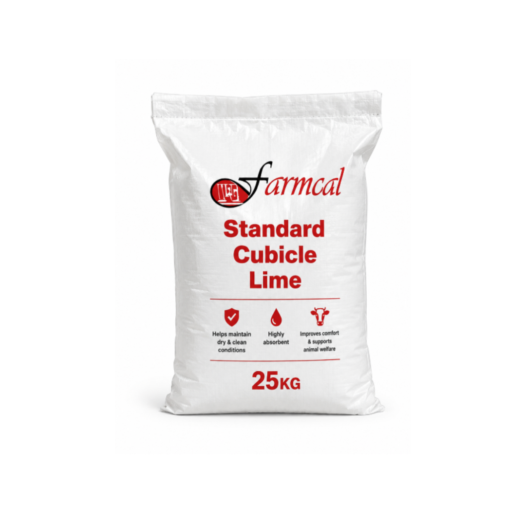 Cubicle Lime 63 x 25kg Plastic Bag